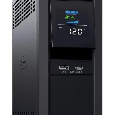 CyberPower CP1500PFCLCD 1500VA/1000W Pure Sine Wave Uninterruptible Power Supply (UPS)