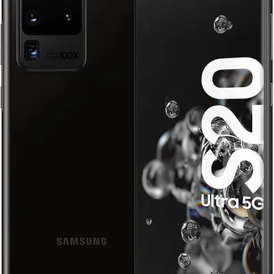 Samsung S20 Ultra 5G Factory Unlocked SM-G988U1 Cosmic Black 12GB Ram 128GB Storage (ATT, Verizon, Sprint and Tmobile) - US Warranty