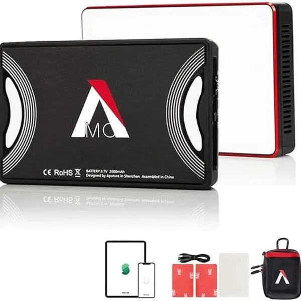 Aputure Amaran MC RGBWW LED Video Light with Sidus Link App Control