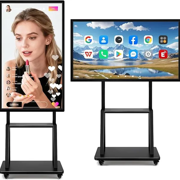 JYXOIHUB 49-Inch 4K UHD Interactive Smart Whiteboard Touchscreen Display