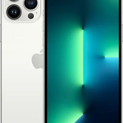 iPhone 13 Pro Max, 128GB, Silver - Unlocked (Renewed Premium)