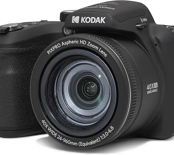 Kodak PIXPRO AZ405 Digital Bridge Camera, 20MP, 40x Optical Zoom