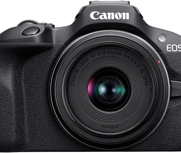 Canon EOS R100 Mirrorless Camera with 18-45mm Lens Kit