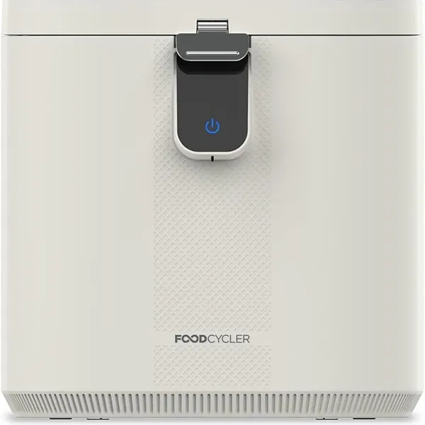 Food Cycler Eco 5 Award-Winning Kitchen Food Recycler | Indoor Composter Bin Alternative | Electric Countertop Food Disposer with Odorless 5L Indoor Food Waste Bin for Easy Waste Management | White