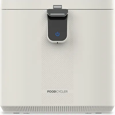 Food Cycler Eco 5 Award-Winning Kitchen Food Recycler | Indoor Composter Bin Alternative | Electric Countertop Food Disposer with Odorless 5L Indoor Food Waste Bin for Easy Waste Management | White