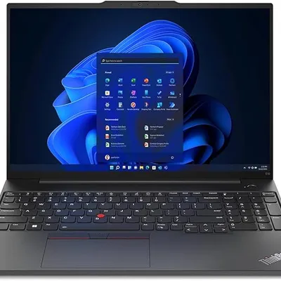 Lenovo 21JN003YUS ThinkPad E16 Gen 1 16" WUXGA i5-1335U 1.3GHz Intel Iris Xe Graphics 16GB RAM 256GB SSD Win 11 Pro Graphite Black