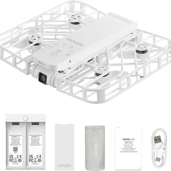 HOVERAir X1 Self-Flying Foldable Camera Drone Combo (125g)