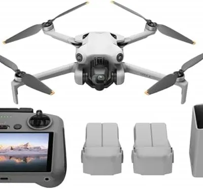 DJI Mini 4 Pro Fly More Combo Plus with DJI RC 2 - 4K Camera Drone