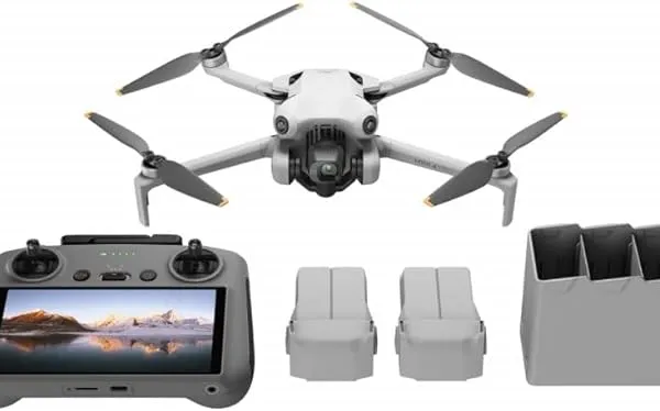 DJI Mini 4 Pro Fly More Combo Plus with DJI RC 2 - 4K Camera Drone