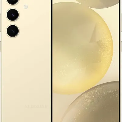 Samsung Galaxy S24+ Plus Cell Phone, 256GB AI Smartphone, Unlocked Android, 50MP Camera, Fastest Processor, Long Battery Life, US Version 2024, Amber Yellow