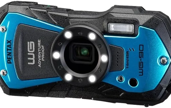 PENTAX WG-90 Waterproof Digital Compact Camera (14m Submersible)