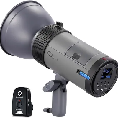NEEWER Q300 300Ws Portable Outdoor Studio Flash with Wireless Trigger