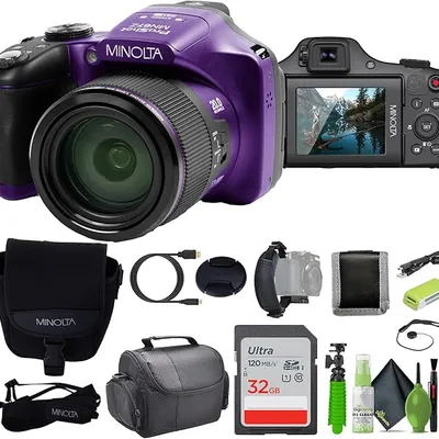 Minolta MN67Z 20MP Full HD Bridge Camera with 67x Optical Zoom