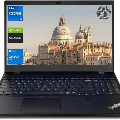 Lenovo ThinkPad P15v Gen 3 Business Laptop, 15.6" FHD Display, Intel Core i7-12700H, NVIDIA Quadro T1200, 32GB DDR5 RAM, 1TB SSD, HDMI, Webcam, FP Reader, SD Card Reader, Wi-Fi 6, W11 Pro, Black