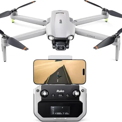 Ruko F11PRO 2 Drone with 3-Axis Gimbal 4K UHD Camera