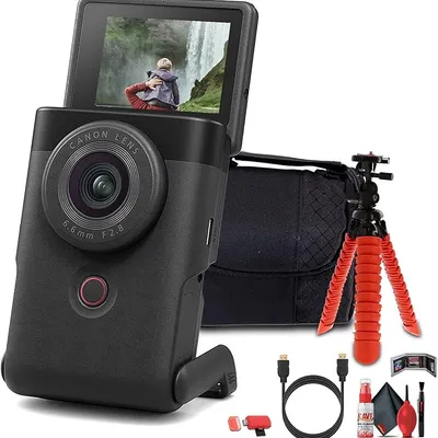 Canon PowerShot V10 Compact Vlogging Camera Bundle