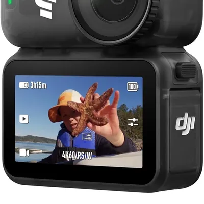 DJI Osmo Nano Action Camera 128GB - 4K/60fps Ultra-Compact Vlogging Kit