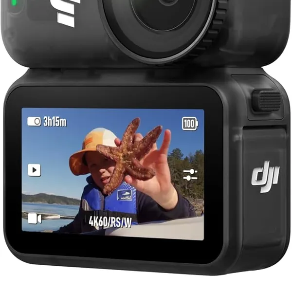 DJI Osmo Nano Action Camera 128GB - 4K/60fps Ultra-Compact Vlogging Kit