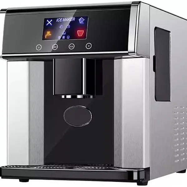 Ice Maker Portable Countertop Ice Maker Machie Water Dispenser Cycle Auto Water Supply Freezer Home Appliance for Kitchen Office Bar Ice Making Machine