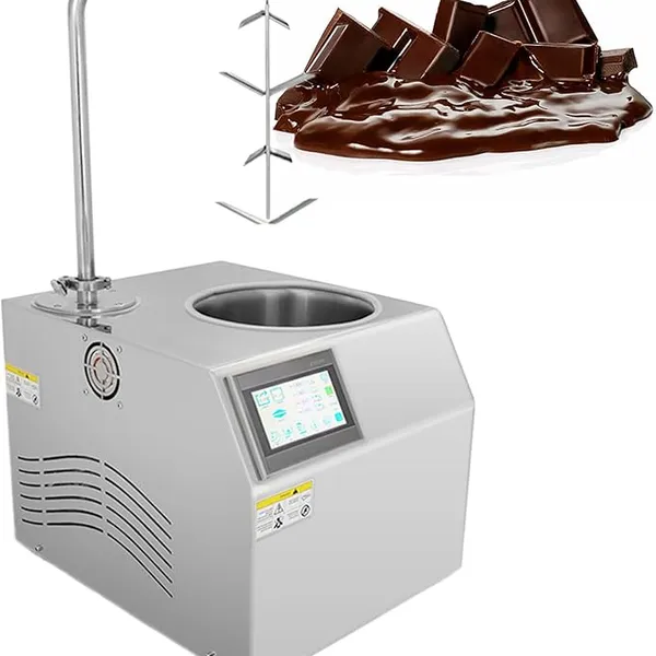 Chocolate Tempering Machine 7L | Electric Stainless Steel Melter | Commercial Tabletop Use | Perfect for Chocolate Bar