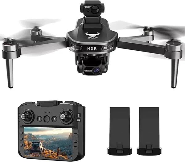 ISPECTRUM GT109 Mini Drone 4K HDR Camera with 3-Axis Gimbal