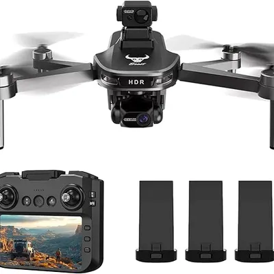 ISPECTRUM GT109 Mini Drone with 4K HDR Camera and 3-Axis Gimbal