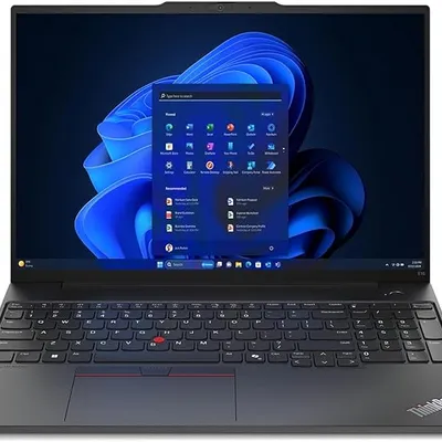 Lenovo ThinkPad E16 Gen 2 2025 Laptop, 12-Core Intel Core Ultra 7 155U, 16" WUXGA IPS Display, Intel Graphics, 40GB DDR5 1TB SSD, Keyboard, Thunderbolt 4, Wi-Fi 6, Win11 Pro