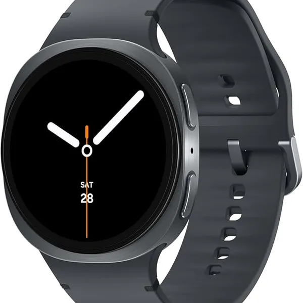 Samsung Galaxy Watch8 (44mm, LTE + Bluetooth) AI-Powered Smartwatch, Slim Design, Super AMOLED, Health & Sleep Coaching, BP, ECG, HR Monitor - Graphite (Renewed)