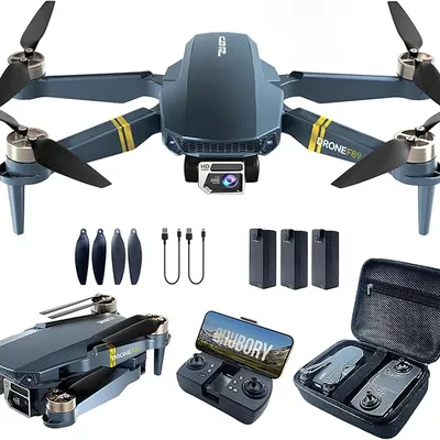 CHUBORY Long-Range Foldable Drone with 4K UHD Camera and 84-Minute Flight Time