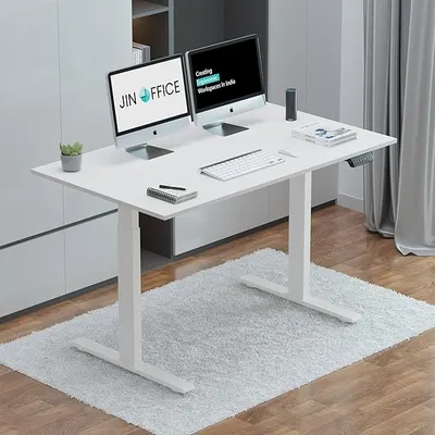 JIN OFFICE Zenith Electric Height Adjustable Table
