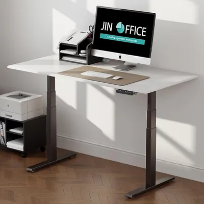 Jin Office Titan Premium Dual Motor 3-Stage Electric Height Adjustable Desk