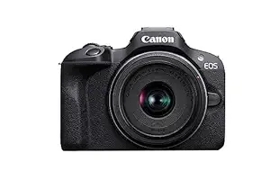 Canon EOS R100 24.1 MP Mirrorless Camera with RF-S18-45mm f/4.5-6.3 IS STM Lens