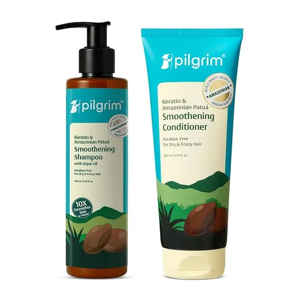 Pilgrim Advanced Patuá & Keratin Smoothing Shampoo And Conditioner