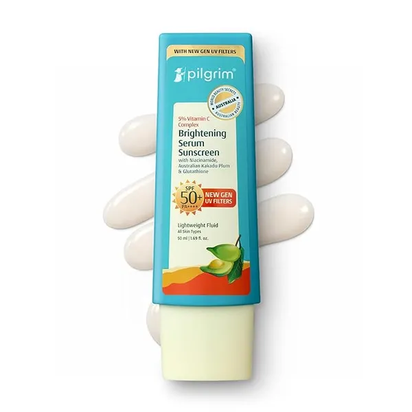 Pilgrim 5% Vitamin C Brightening Serum Sunscreen SPF 50+ PA++++