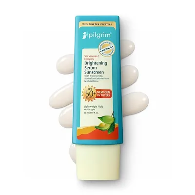 Pilgrim 5% Vitamin C Brightening Serum Sunscreen SPF 50+ PA++++