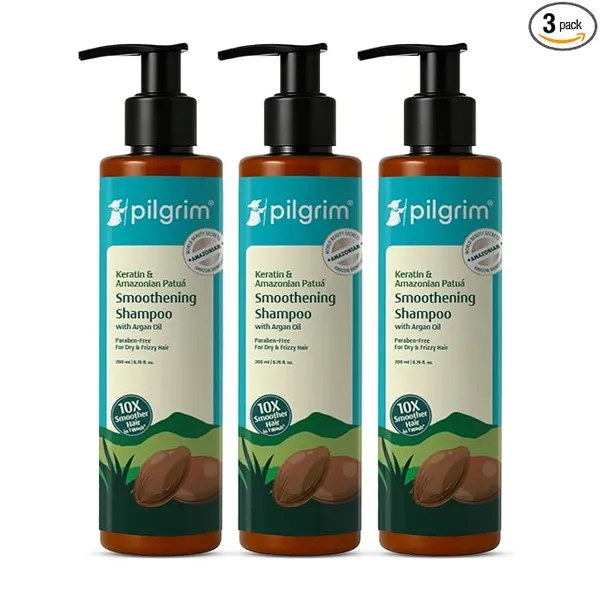 Pilgrim Patuá & Keratin Hair Smoothening Shampoo