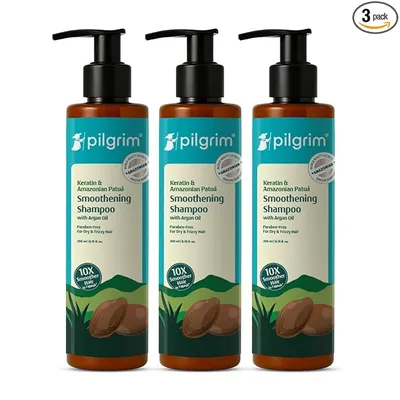 Pilgrim Patuá & Keratin Hair Smoothening Shampoo