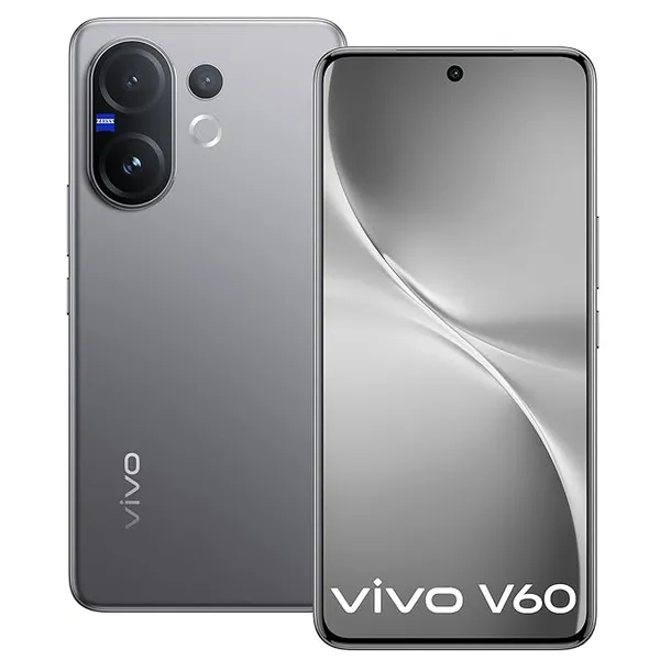 Vivo V60 5G (Mist Gray, 8GB RAM, 128GB Storage)
