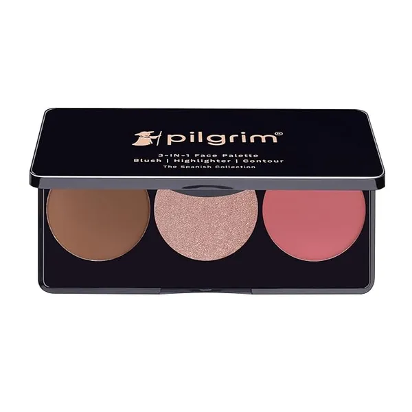 Pilgrim 3-in-1 Face Palette (Bold Charmé -03)