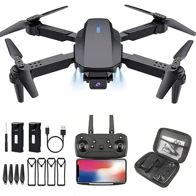 Foldable Brushless Drone with 4K FPV Dual Camera