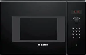 Bosch Home & Kitchen Appliances Bosch Serie 4 BFL523MB0B Built In Microwave - Black