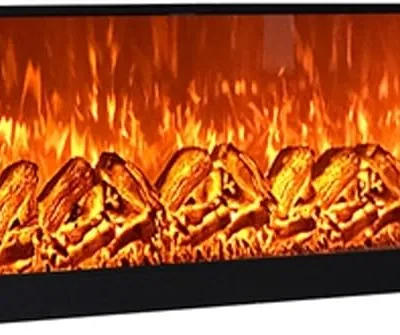 Fireplace Electric Fireplace Customized Luxry Wall Embedded/Insert/recessed Quality Home Appliances Electric Fireplace (Length : 180cm)