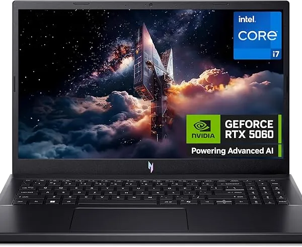 Acer Nitro V15 Gaming Laptop - Intel Core i7-13620H, 16GB RAM, 1TB SSD, NVIDIA GeForce RTX 5060, 15.6" 165Hz Display
