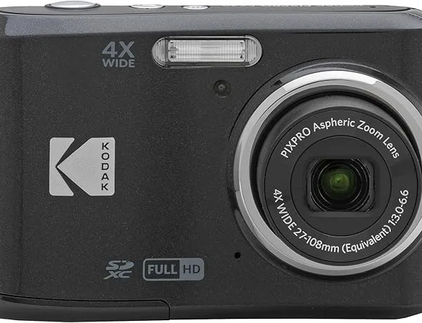 Kodak PIXPRO FZ45 16MP 4x Zoom Compact Camera - Black