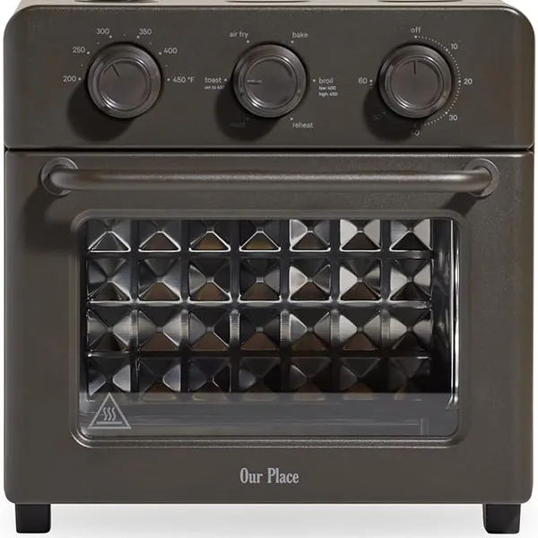 Our Place Wonder Oven | 6-in-1 Air Fryer & Toaster Oven with Steam Infusion | Compact, Countertop Friendly, Fast Preheat, Multifunctional | Air Fry, Toast, Roast, Bake, Reheat & Broil | Char