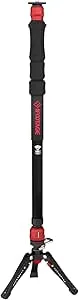 IFOOTAGE Cobra 3 A150S Strike Monopod, Pedal Locking Control, Rapid Height Adjustment, Professional Photography Monopod for SLR Cameras and Camcorders (59")