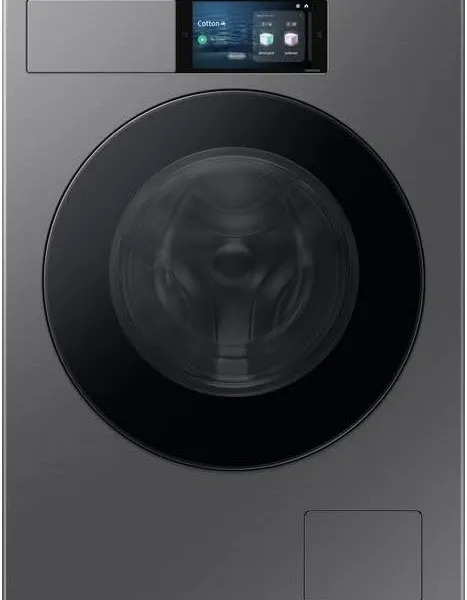 Samsung Series 9 AI Home WF90F09C4SU1 9kg WiFi Connected Washing Machine with 1400 rpm - Silver - A Rated