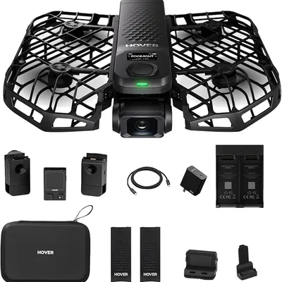 HOVERAir X1 PRO 4K Autonomous Action Flying Camera Drone - Fly Joy Combo