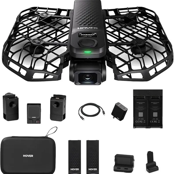 HOVERAir X1 PRO 4K Autonomous Action Flying Camera Drone - Fly Joy Combo