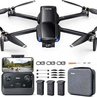 Ruko U11MINI 4K Drone with 3-Axis Gimbal and 96-Minute Flight Time